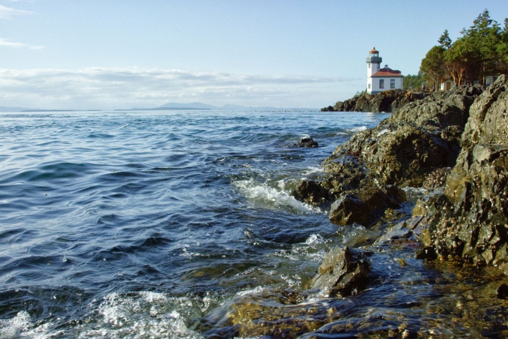 Lime Kiln Lighthouse on San Juan Island