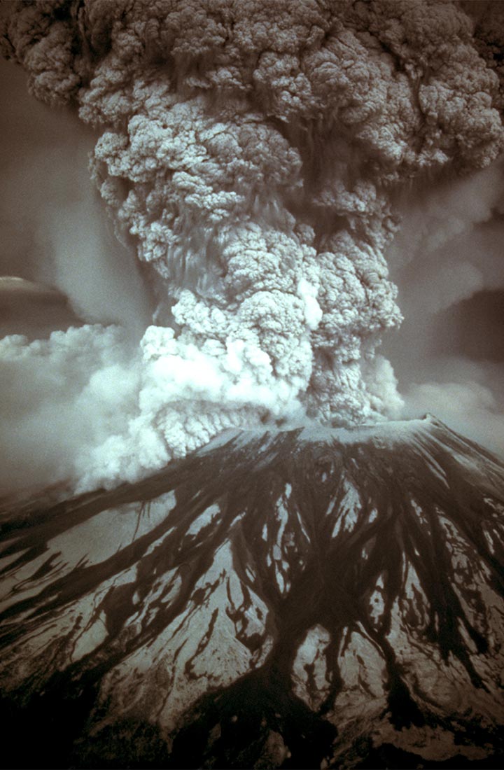 Mount St. Helens Eruption by Austin Post