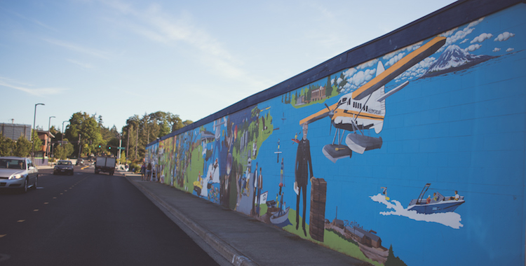 Kenmore Mural - A Beautiful Tribute to the City’s Rich History