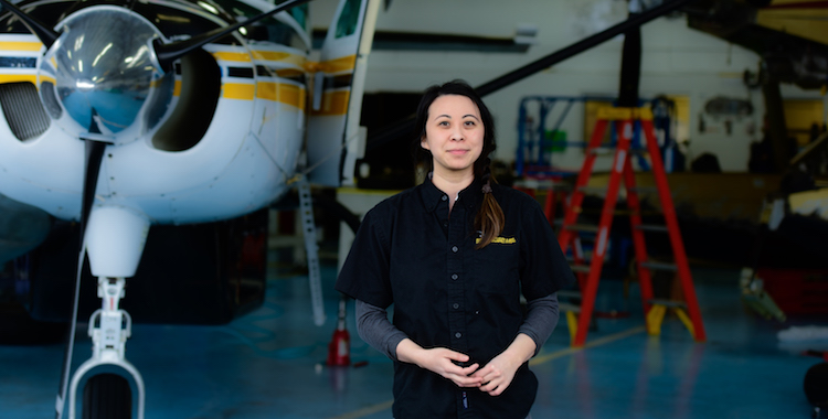 A Woman in a Man’s World: Jenn McBeth, Kenmore Air Mechanic