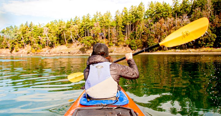From the Water’s Surface: Sea Kayaking in the San Juans