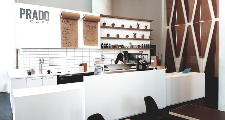Prado Coffee Shop in Vancouver