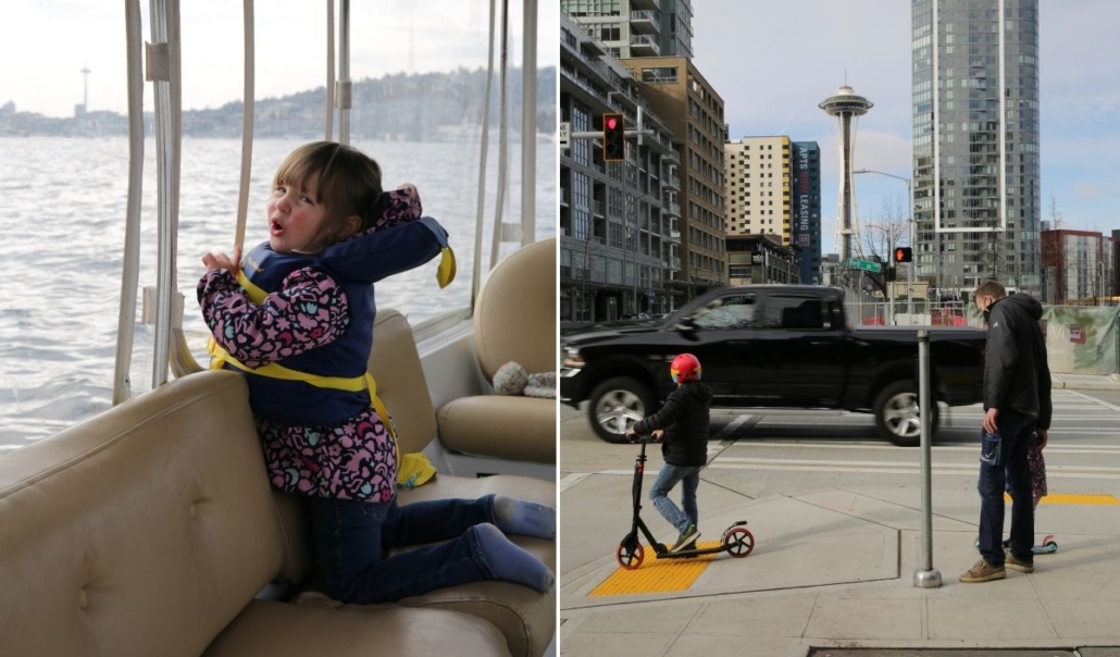 Exploring Seattle with kids is fun