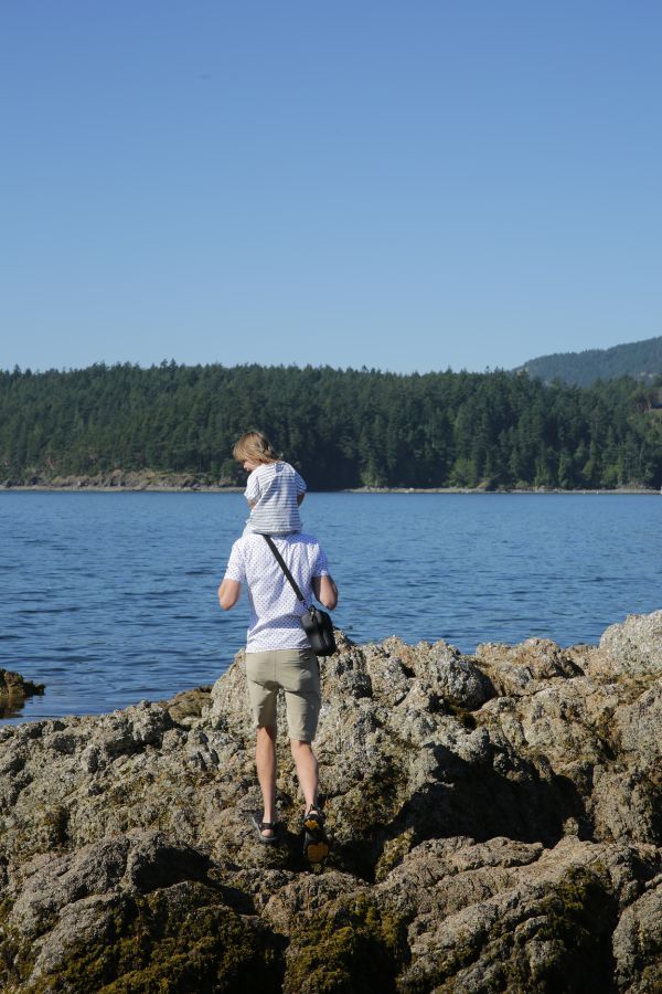 Beach combing by Lisette Wolter-McKinley