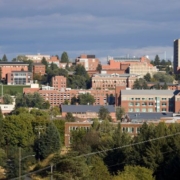 Washington State University Campus in Pullman, Washington by redfishweb