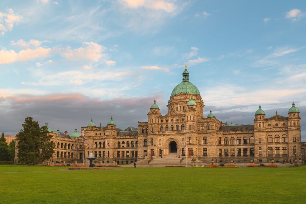 BC Parliament Buildings. Photo by Stephen Bridger