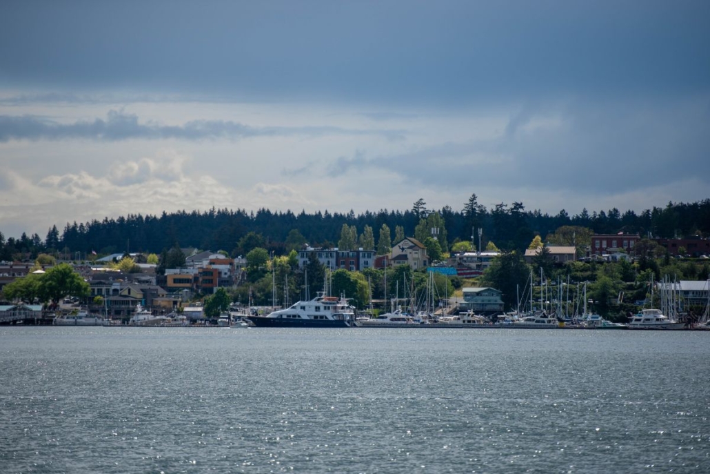 Friday Harbor Marina on San Juan Island