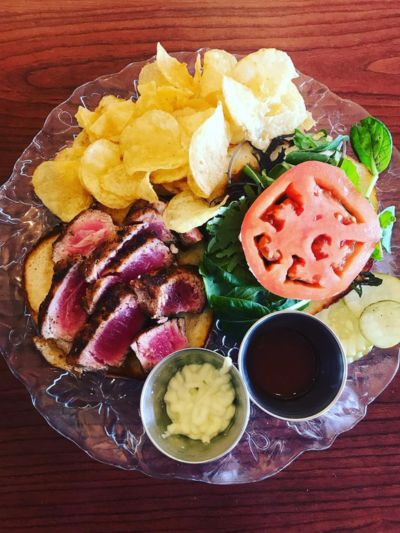 Cynthias Bistro Ahi Tuna Plate