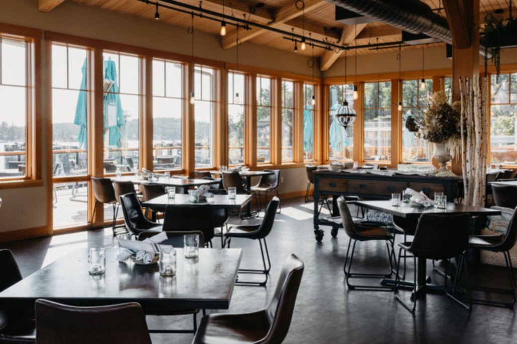 Downriggers Dining Room on San Juan Island