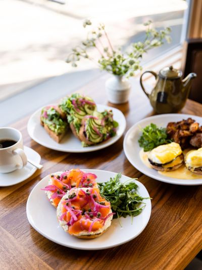 Friday Harbor House Breakfast Spread