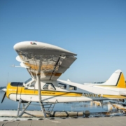 Kenmore Air floatplane on San Juan Island