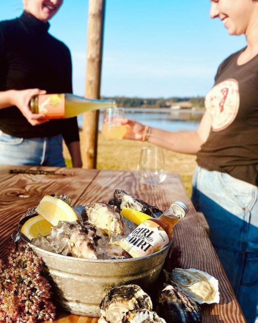 Westcott Bay Shellfish sunny day