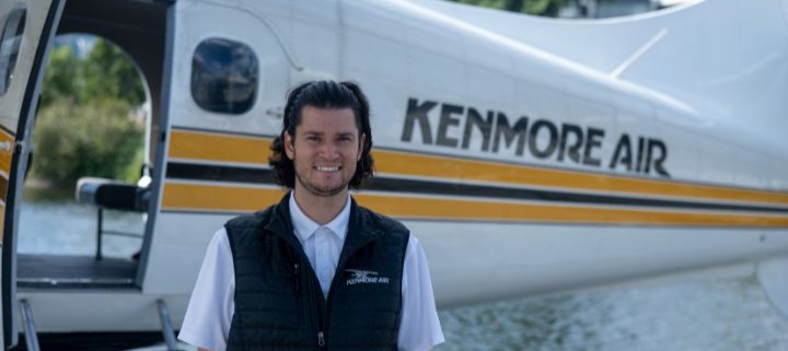 Kenmore Air Lake Union Manager Tyler Grimes